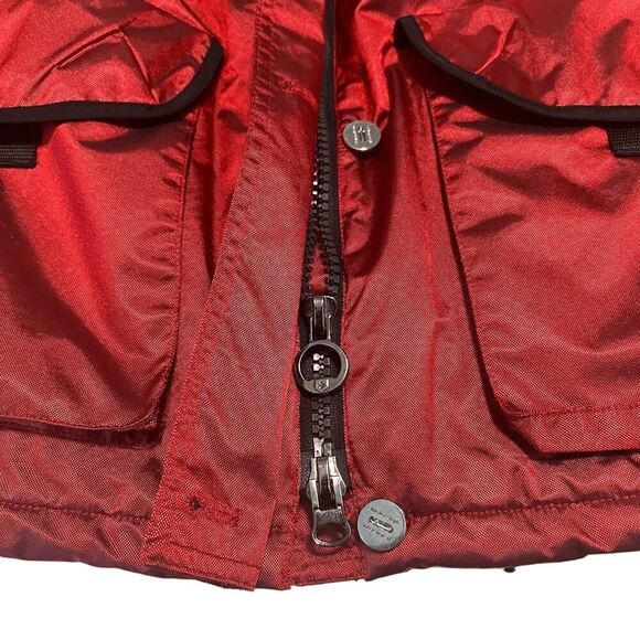 Wellensteyn Women's Revolution Winter Jacket Red Shimmer Parka Sz XL - Picture 7 of 14